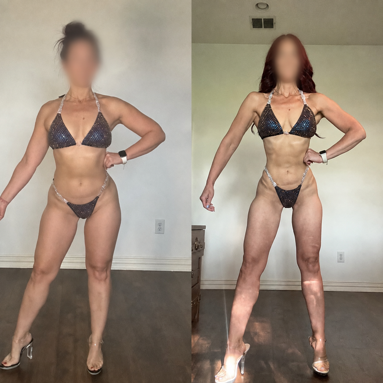 Client — before and after coaching with Chad Vermillion